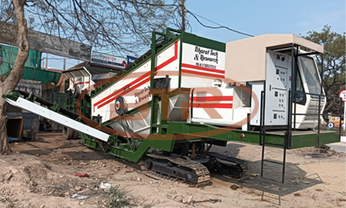 350 TPH Track & Wheel Mounted Mobile Iorn Ore Screening Machine