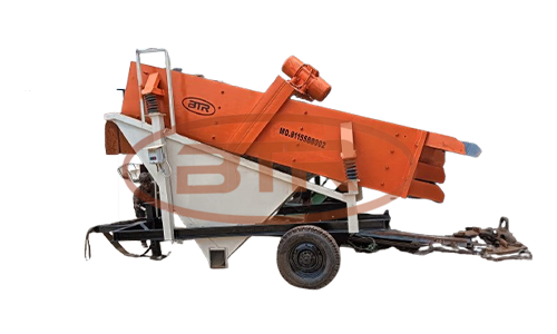 4 Deck Mobile Silica Sand Screening Machine